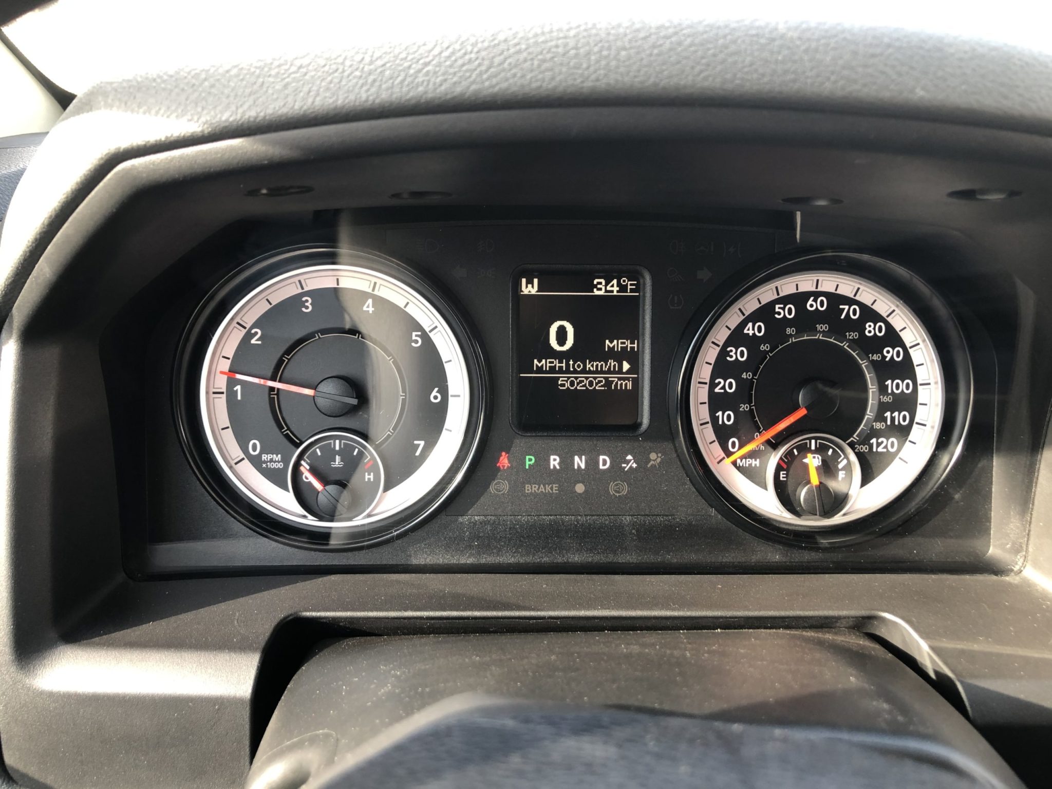 2017 Ram 1500 dash Mark's Auto